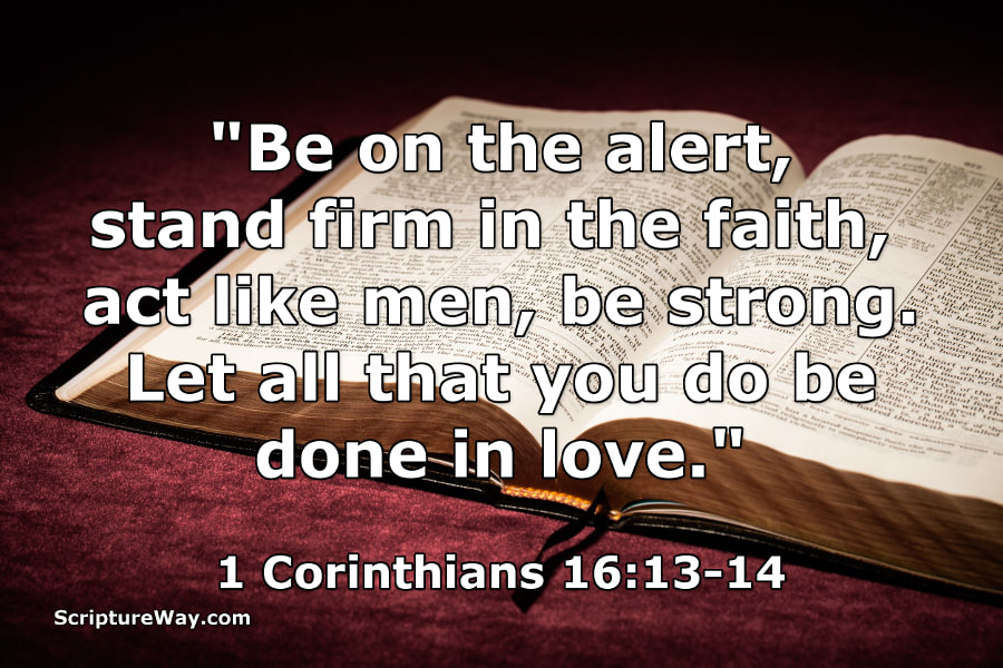 Stand Firm in the Faith – ScriptureWay – Whitney V. Myers - ScriptureWay
