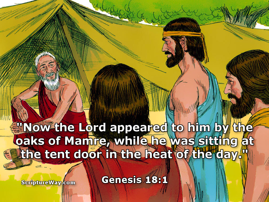 The Lord Appeared to Abraham - Sweet Publishing / FreeBibleImages.org - Used under license